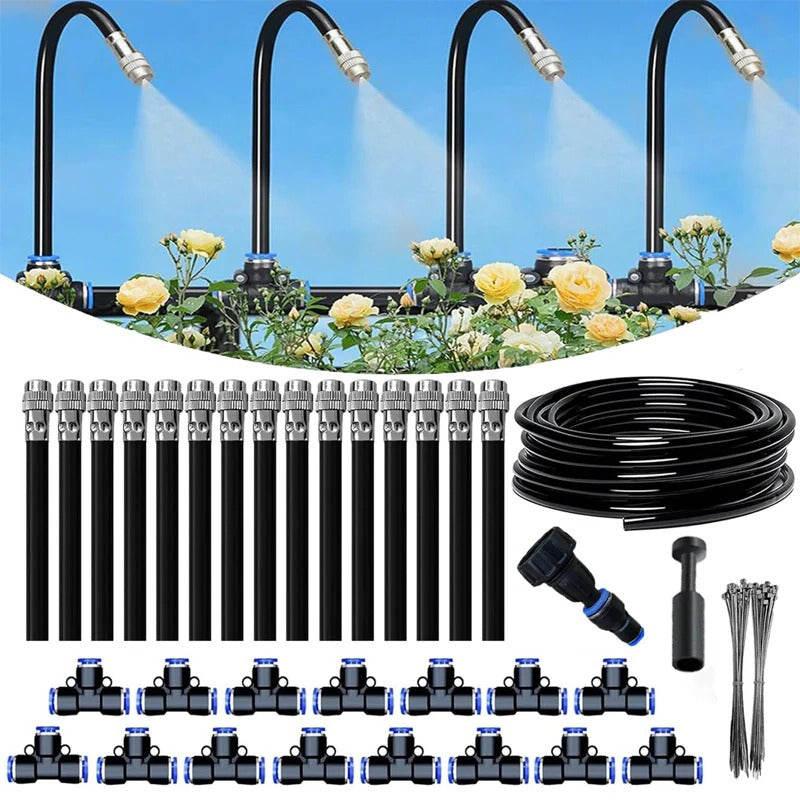 Drip Irrigation Kit with 360 Degree Flexible Hose