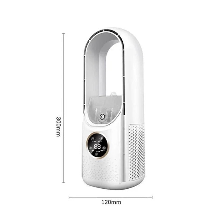 Blade-Free Silent Portable Air Conditioner for Home and...