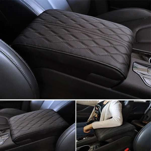 Leather Car Armrest Box Pad (Universal Style)