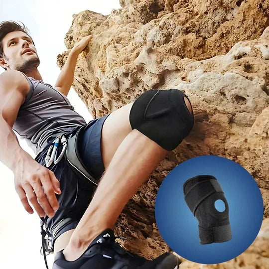 Knee Support with Adjustable Compression | for Pain...
