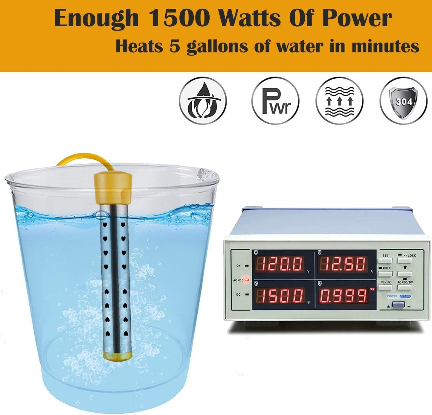 Immersion Water Heater