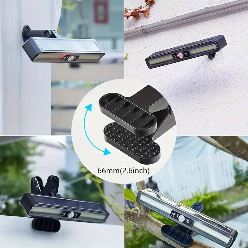 Portable Solar Fence Lights
