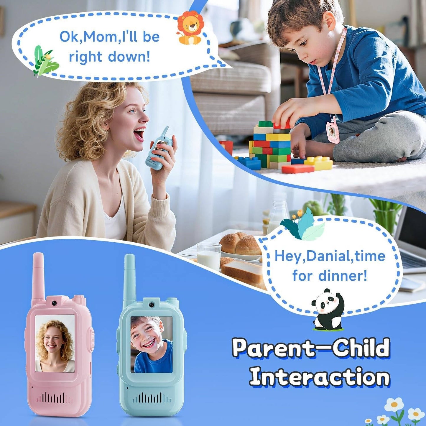 Kids Walkie Talkies Video Voice & Chat