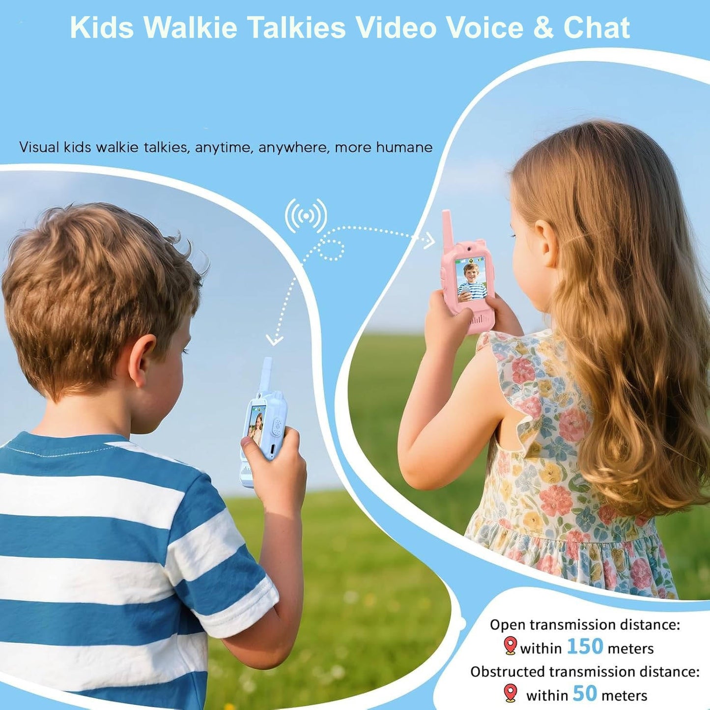 Kids Walkie Talkies Video Voice & Chat