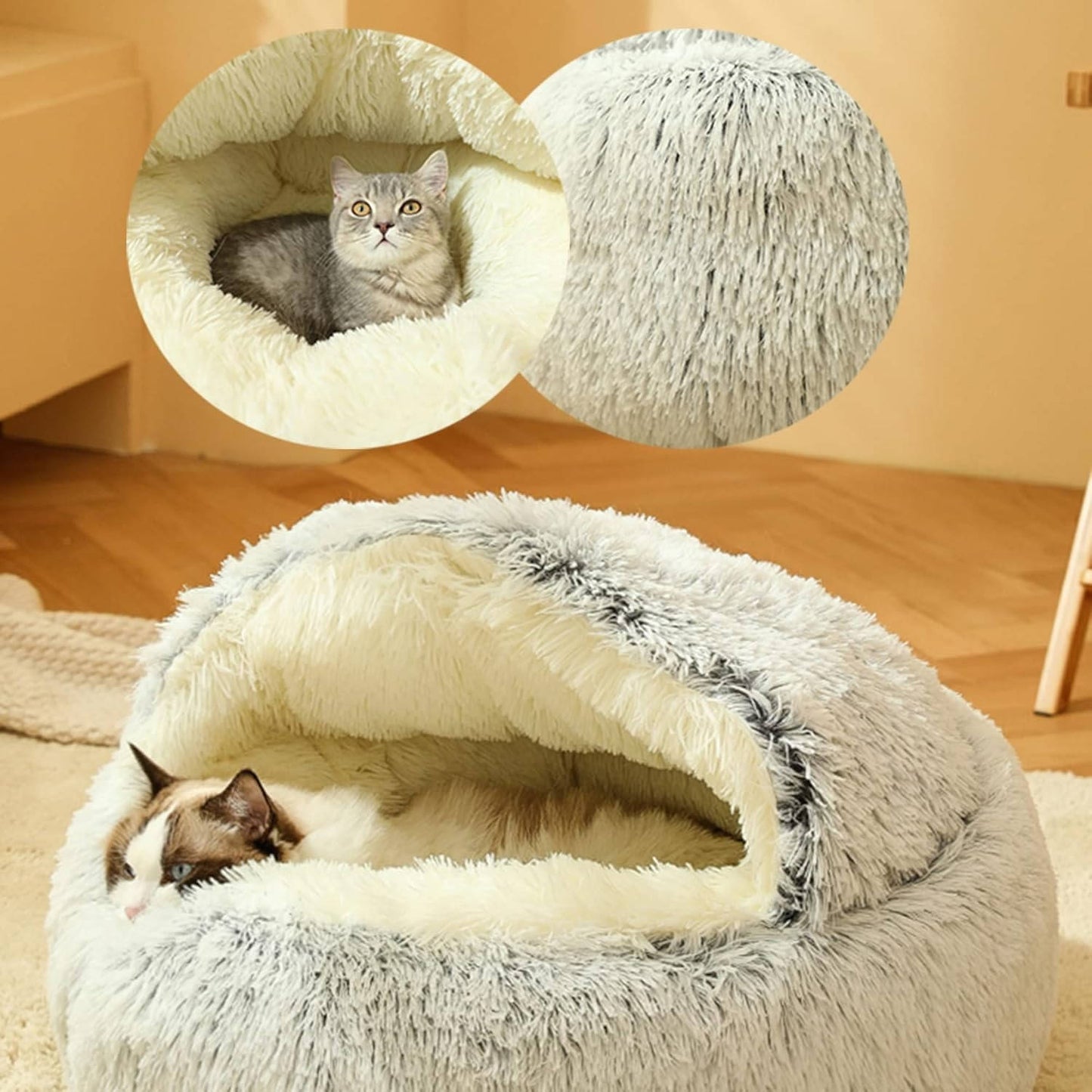 Donut Dog and Cat Bed