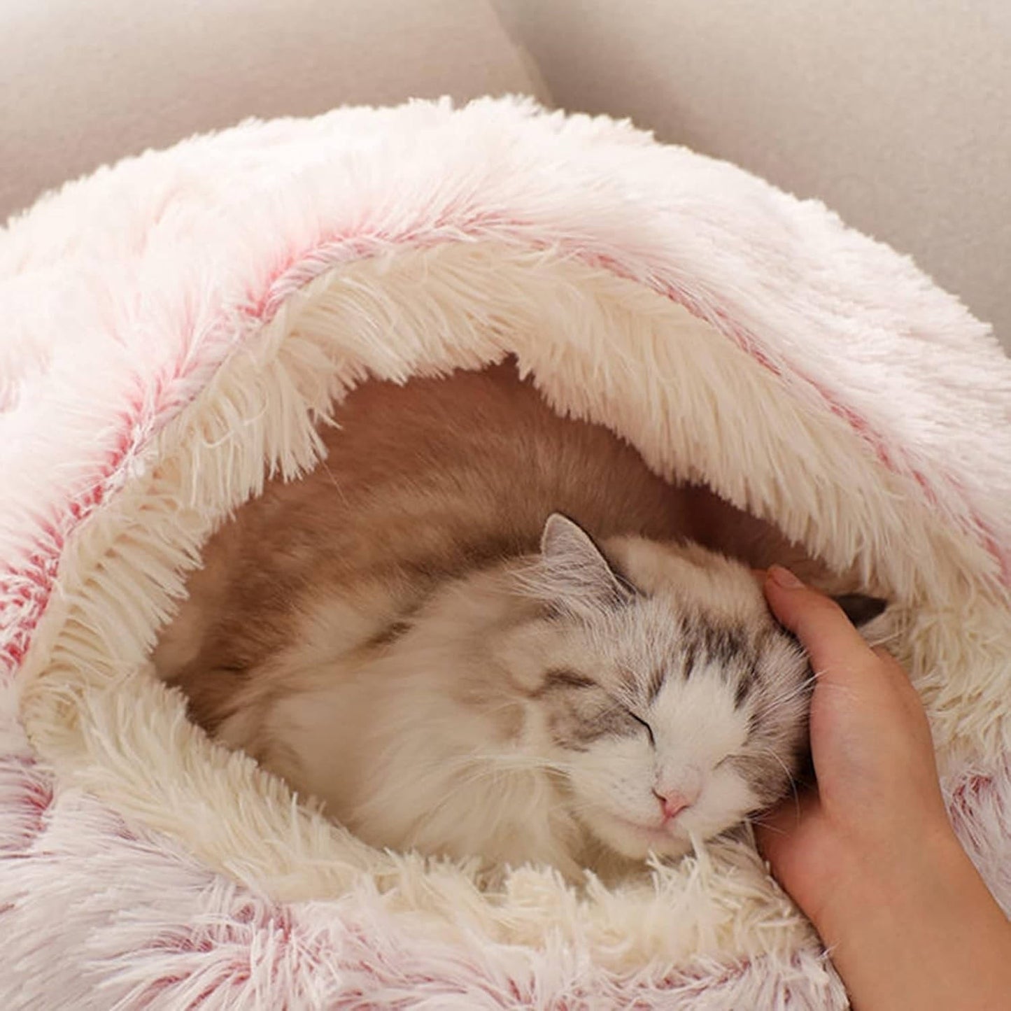 Donut Dog and Cat Bed