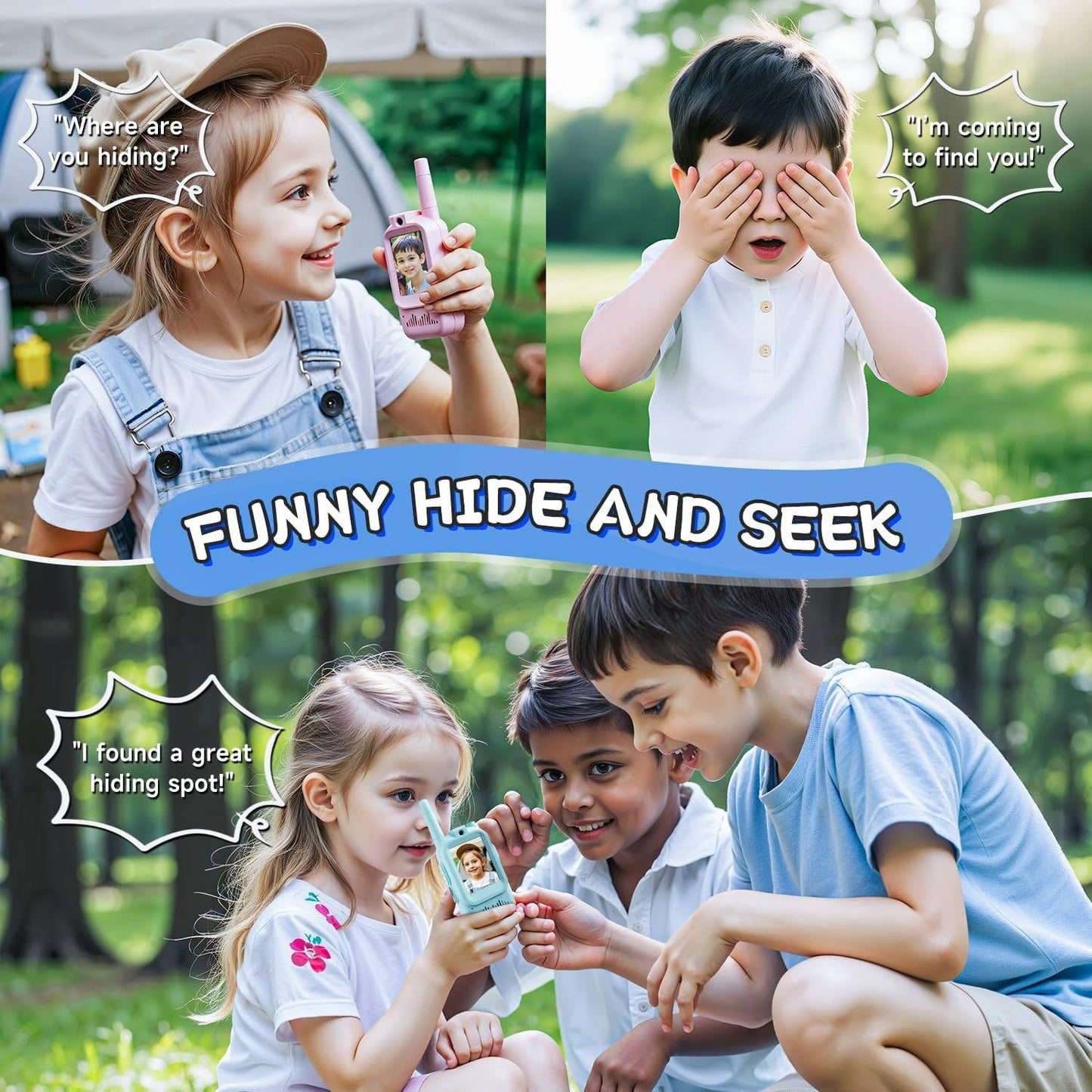 Kids Walkie Talkies Video Voice & Chat