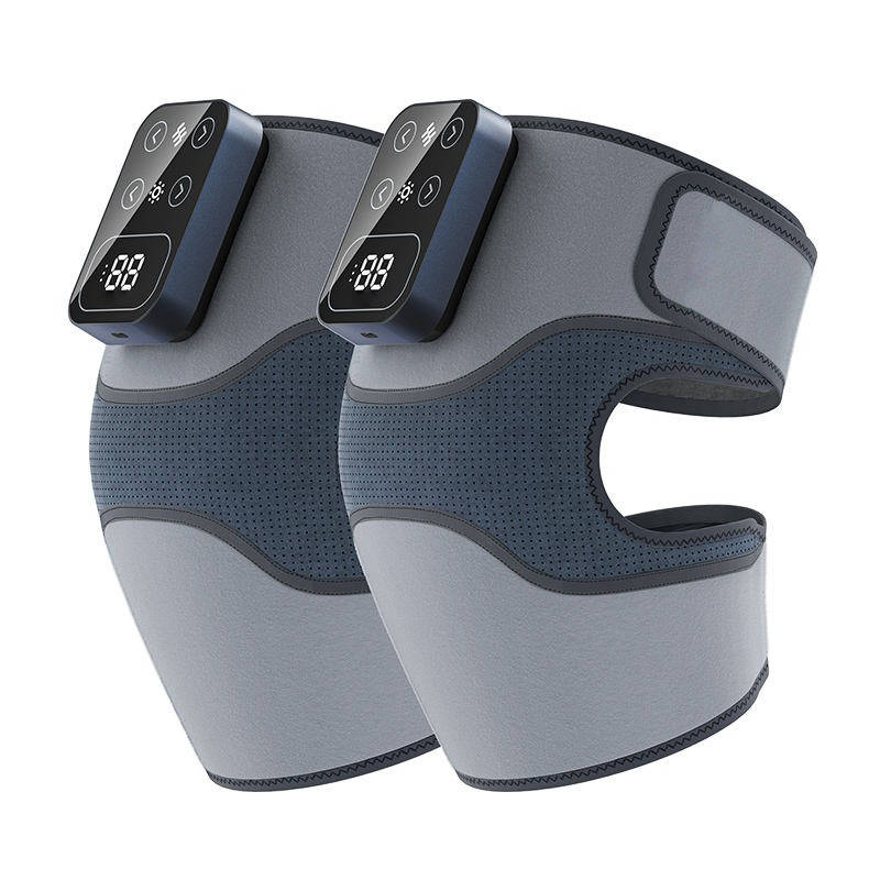 Cordless Knee Massager with Heat Vibration for Pain Relief