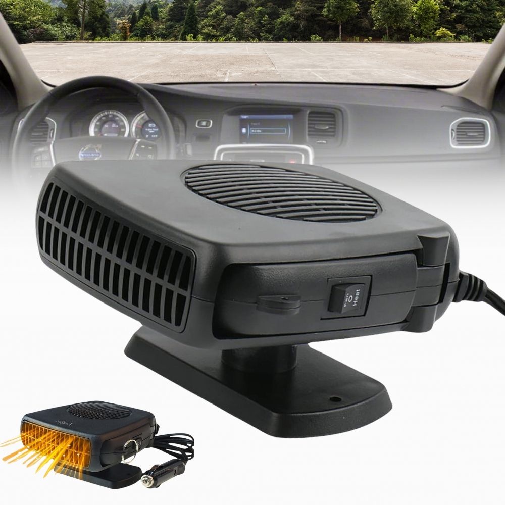 12V Car Heater Fan – 150W/300W Portable Ceramic Auto...