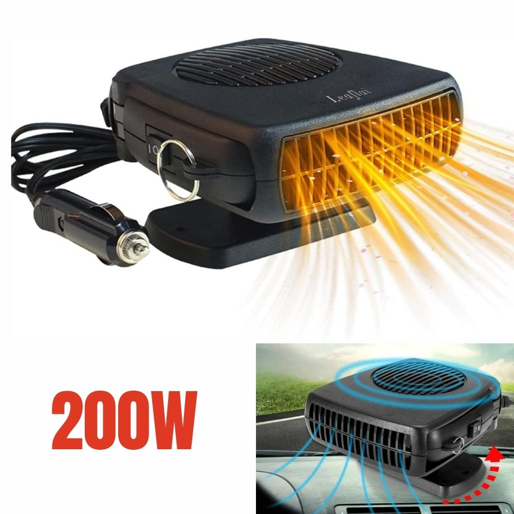 12V Car Heater Fan – 150W/300W Portable Ceramic Auto...
