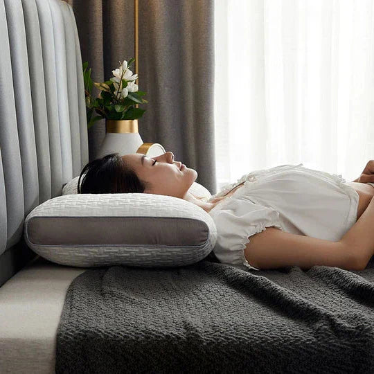 Hybrid Pillow for Back & Side Sleepers - Neck &...
