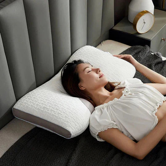 Hybrid Pillow for Back & Side Sleepers - Neck &...
