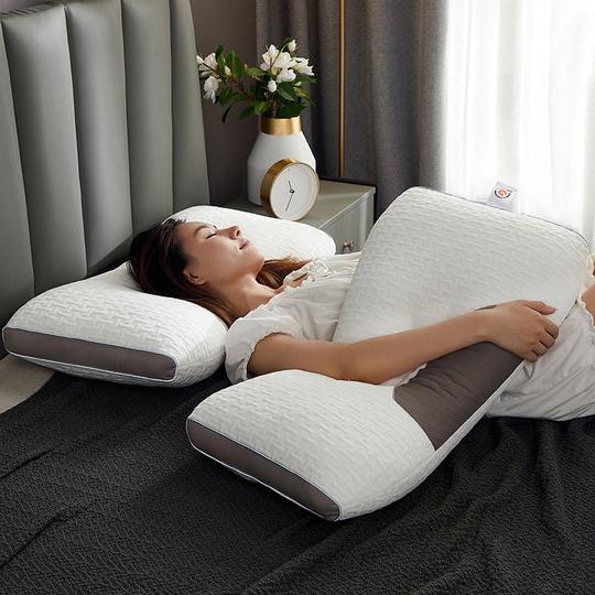 Hybrid Pillow for Back & Side Sleepers - Neck &...