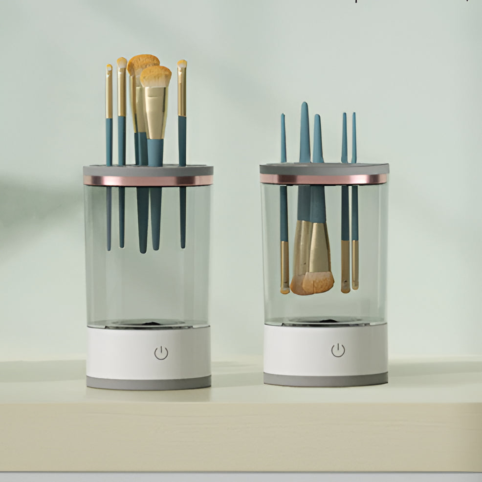 3-in-1 Cosmetic Brush Cleaner Machine - Electric Makeup...