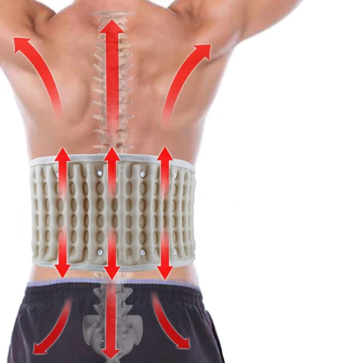Decompression Back Brace Support Belt Relieve Back Pain...
