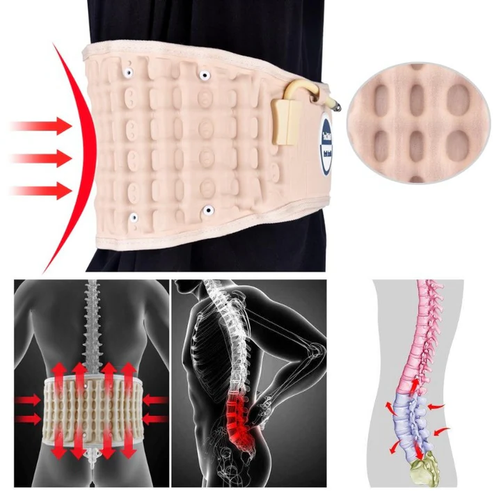 Decompression Back Brace Support Belt Relieve Back Pain...
