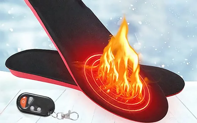Heated Shoe Insoles Rechargeable Inserts