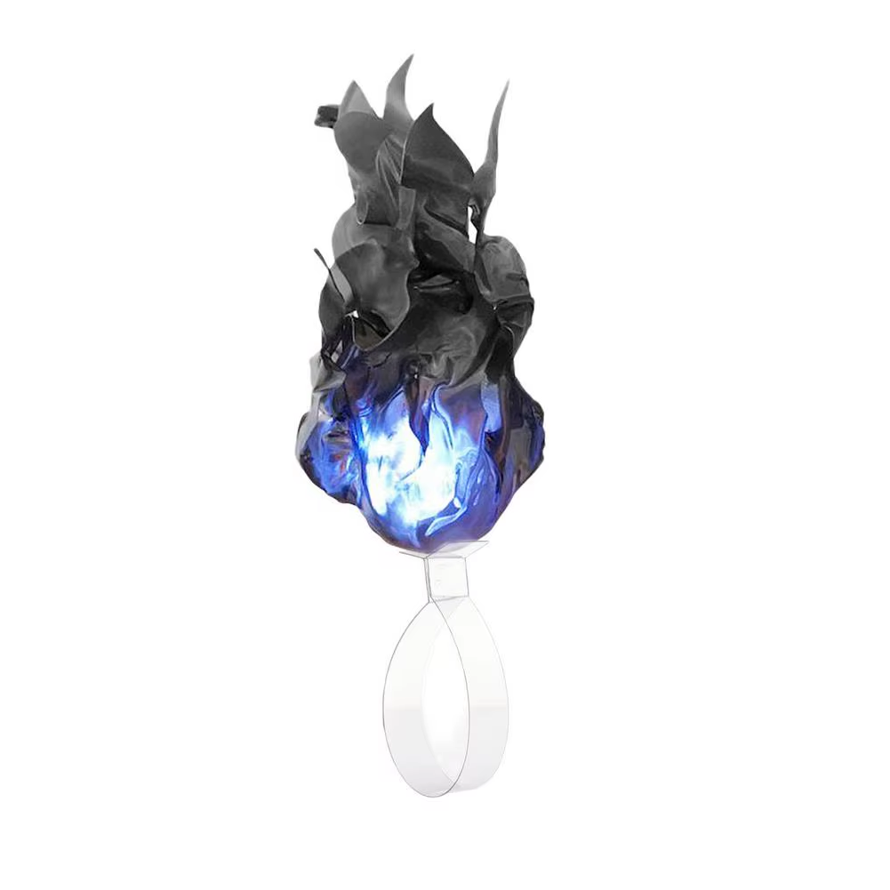 Halloween Floating Fireball Prop - LED Glowing Fireball...
