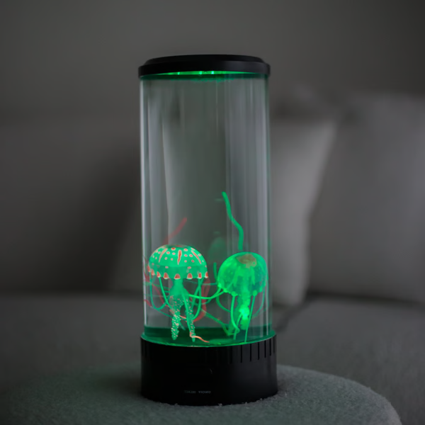 LED Jellyfish Lava Lamp & Aquarium for Kids & Adults -...