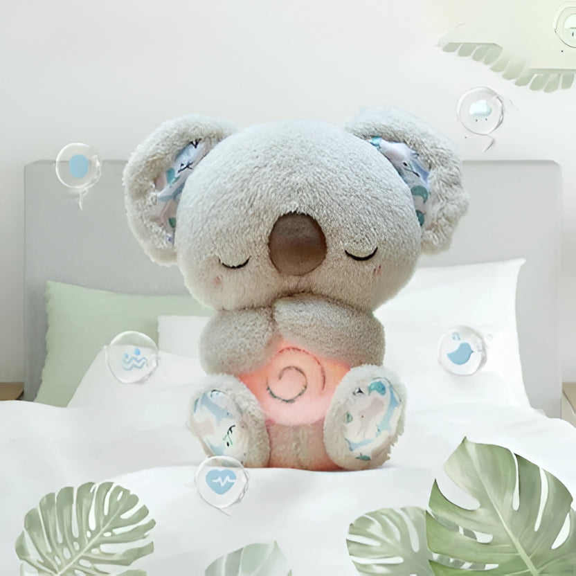 Anxiety Relief Koala Plush Toy with Music, Lights and...