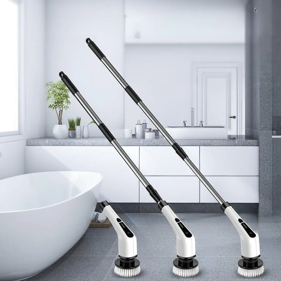 Electric Spin Power Scrubber Cordless Cleaning Brush...