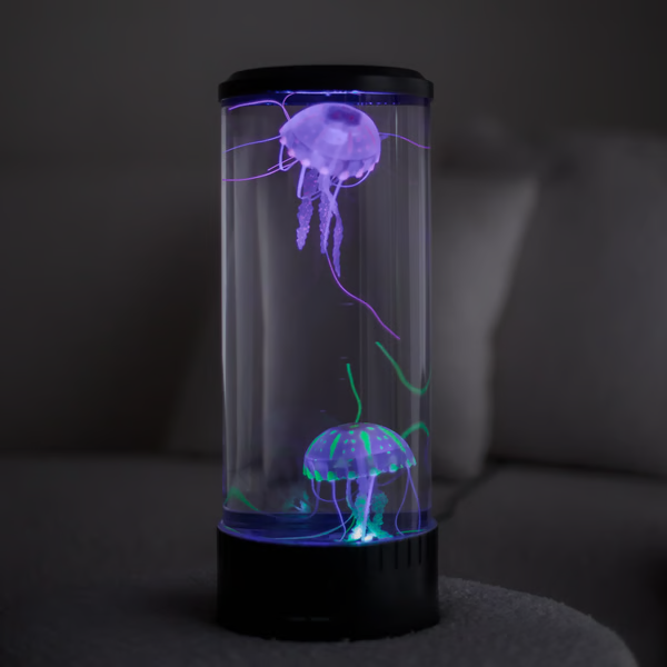 LED Jellyfish Lava Lamp & Aquarium for Kids & Adults -...