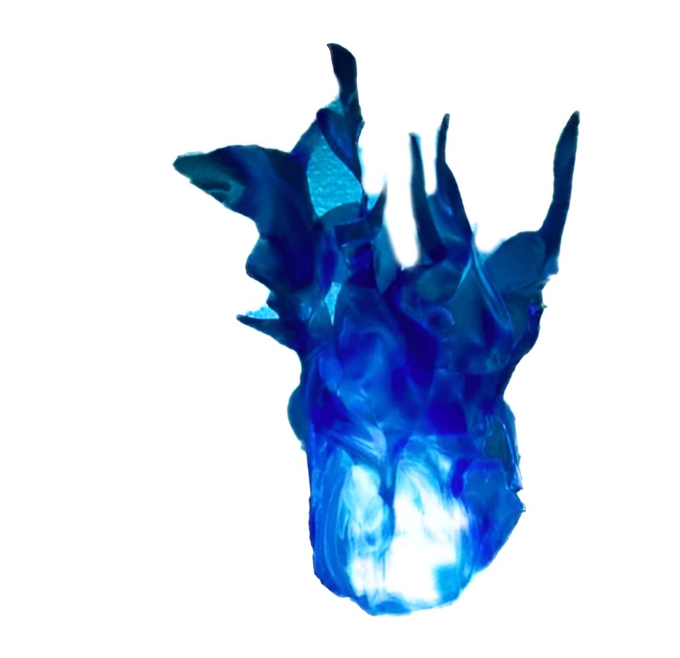 Halloween Floating Fireball Prop - LED Glowing Fireball...