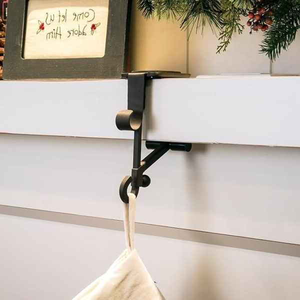 Heavy Duty 2-In-1 Garland and Stocking Hangers