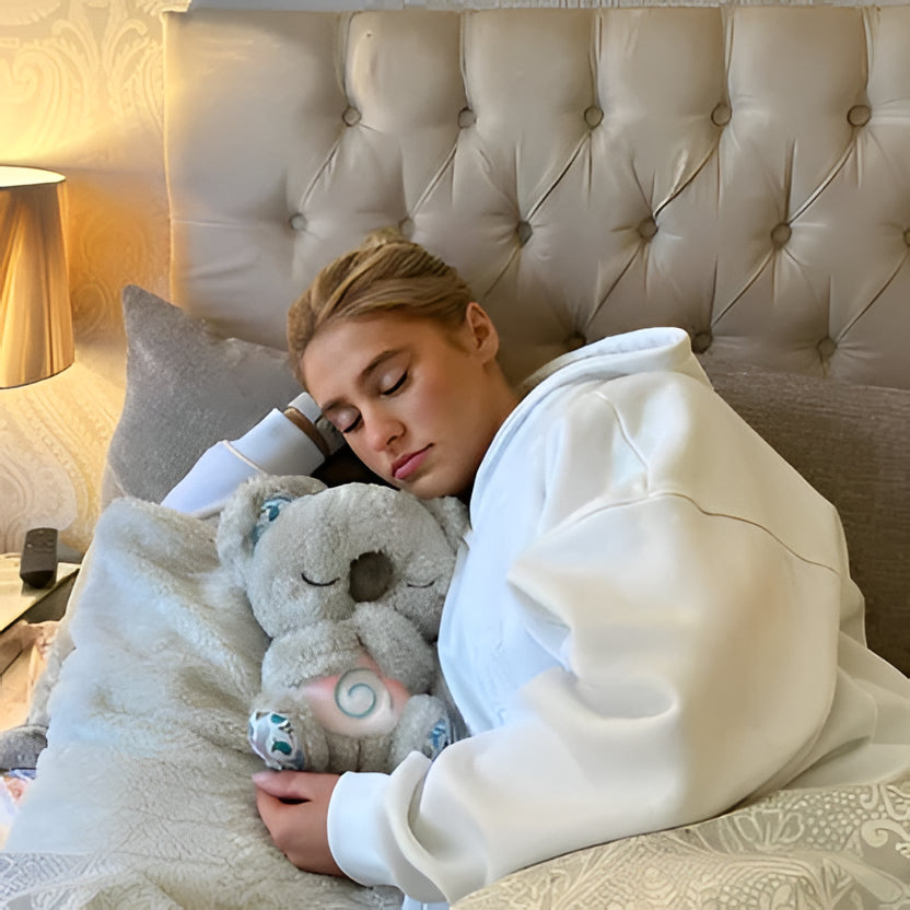 Anxiety Relief Koala Plush Toy with Music, Lights and...