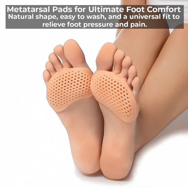 Breathable Gel Metatarsal Pads for Foot Comfort & Pain...