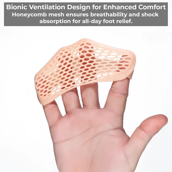 Breathable Gel Metatarsal Pads for Foot Comfort & Pain...