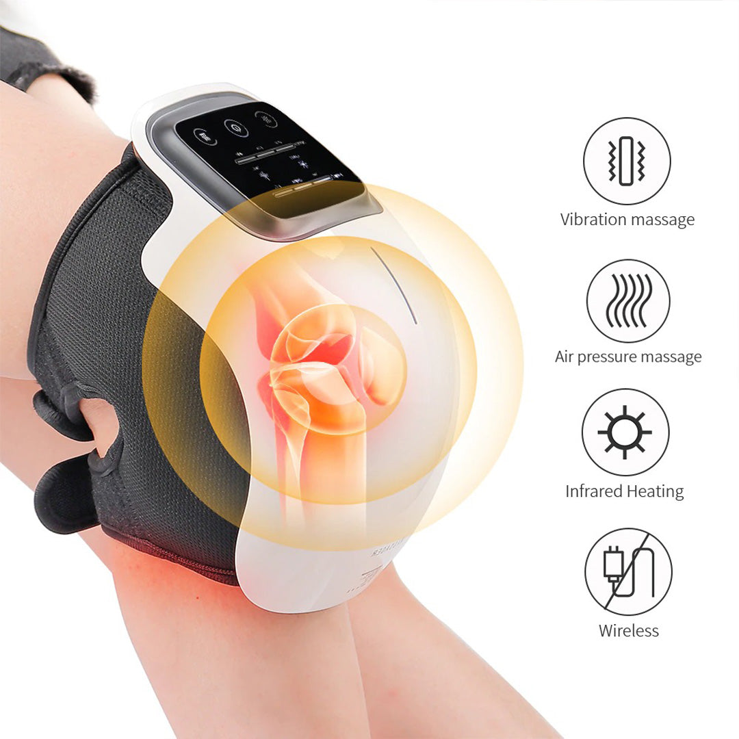 Knee Massager with Heat Therapy | Pain Relief & Joint...