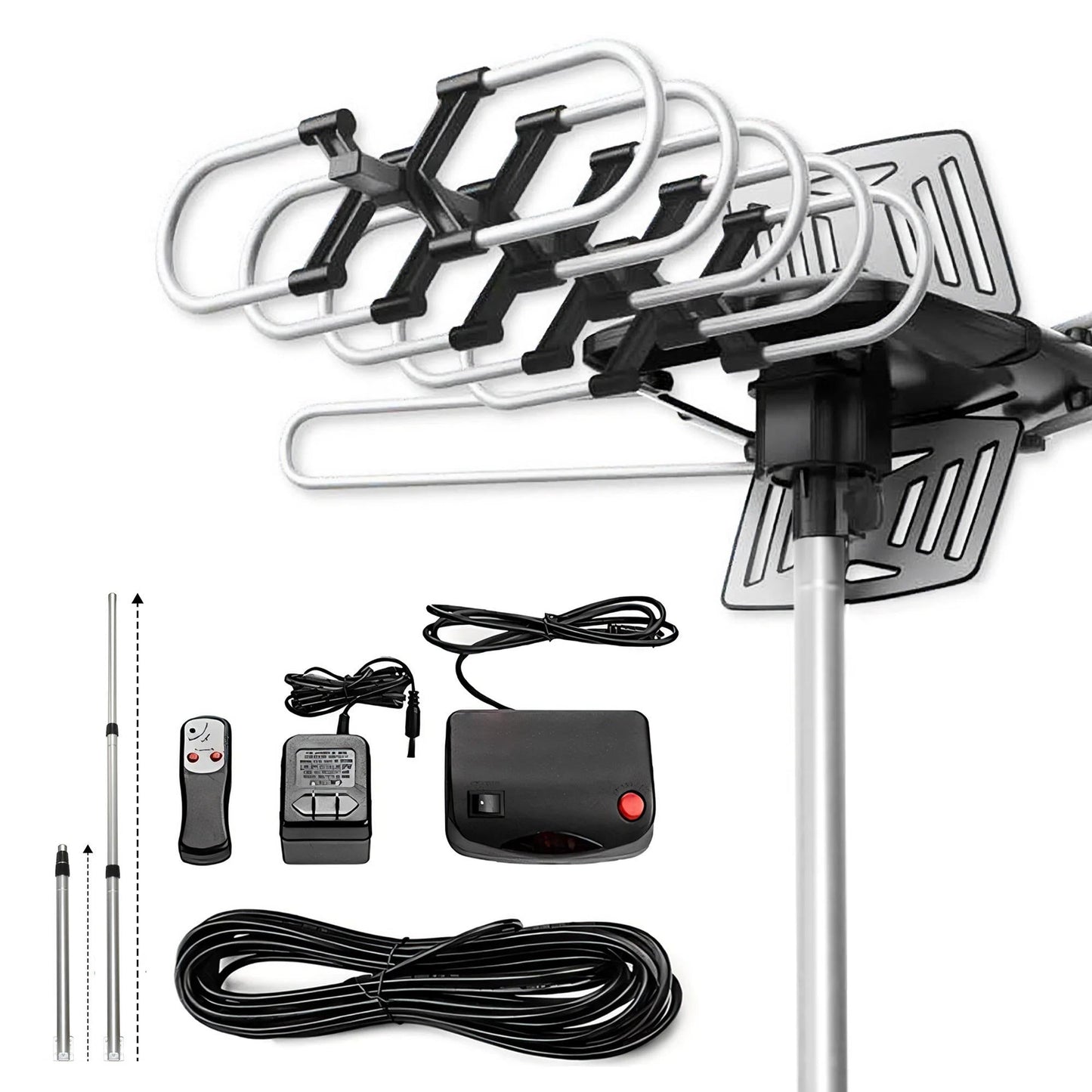 2025 Long Distance Digital Outdoor HD TV Antenna with...