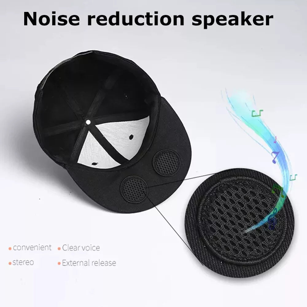 Bluetooth Speaker Baseball Cap – Wireless, Waterproof...