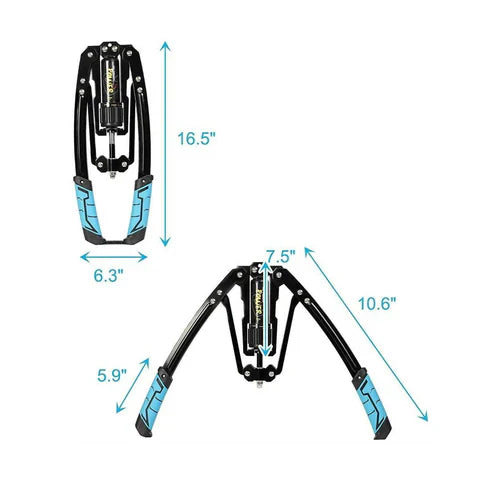 Heavy Duty Hydraulic Chest Arm Resistance Exerciser...