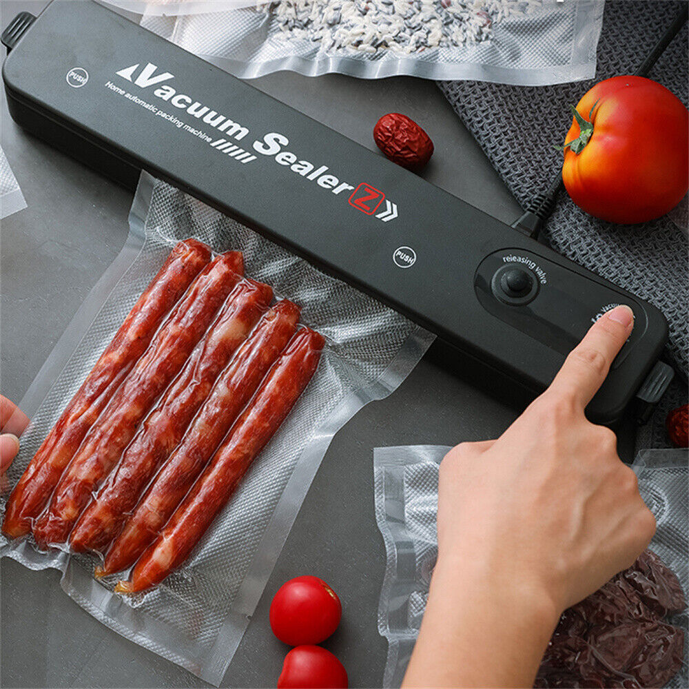 Electric Home Kitchen Food Saver Vacuum Bag Sealer...