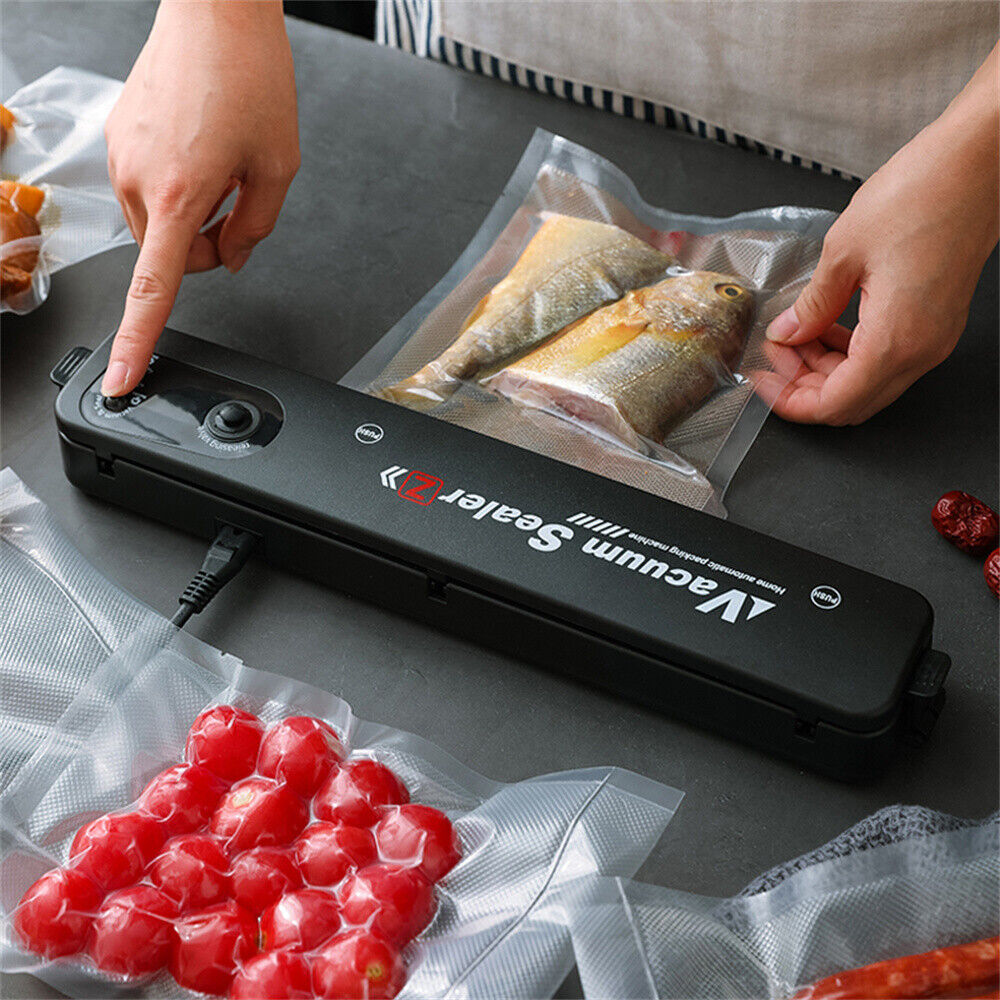 Electric Home Kitchen Food Saver Vacuum Bag Sealer...