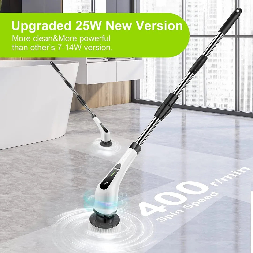 Electric Spin Power Scrubber Cordless Cleaning Brush...
