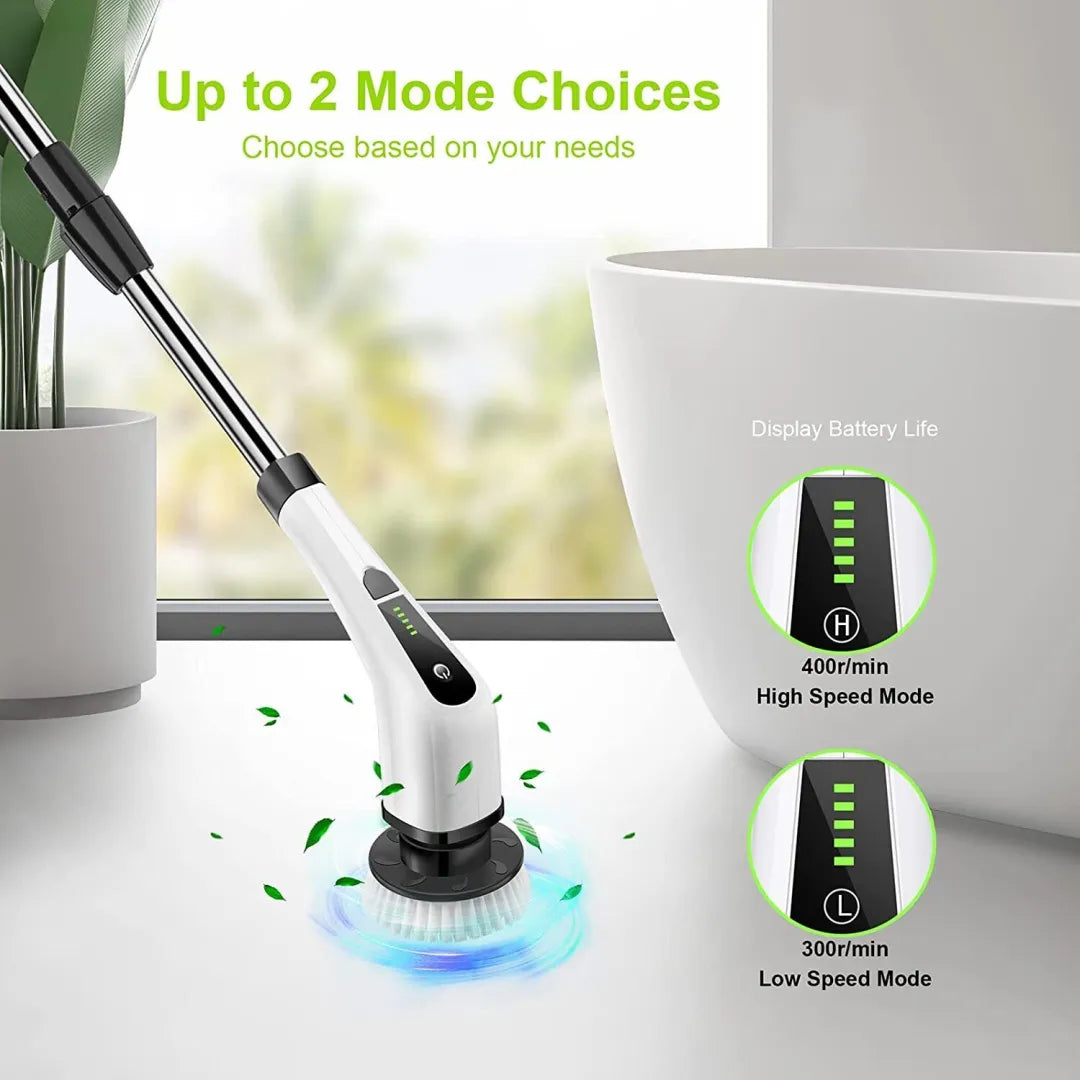 Electric Spin Power Scrubber Cordless Cleaning Brush...