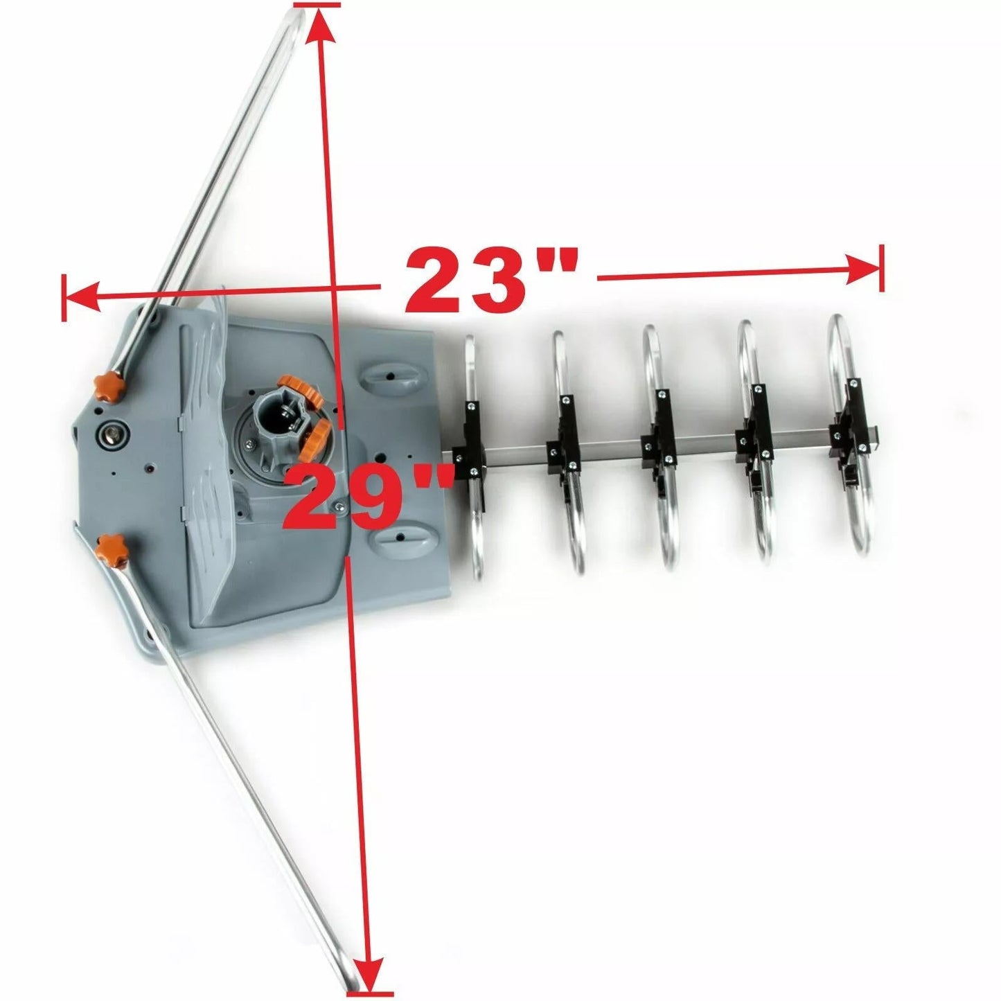 Long Range Digital HD TV Antenna with Full 360...