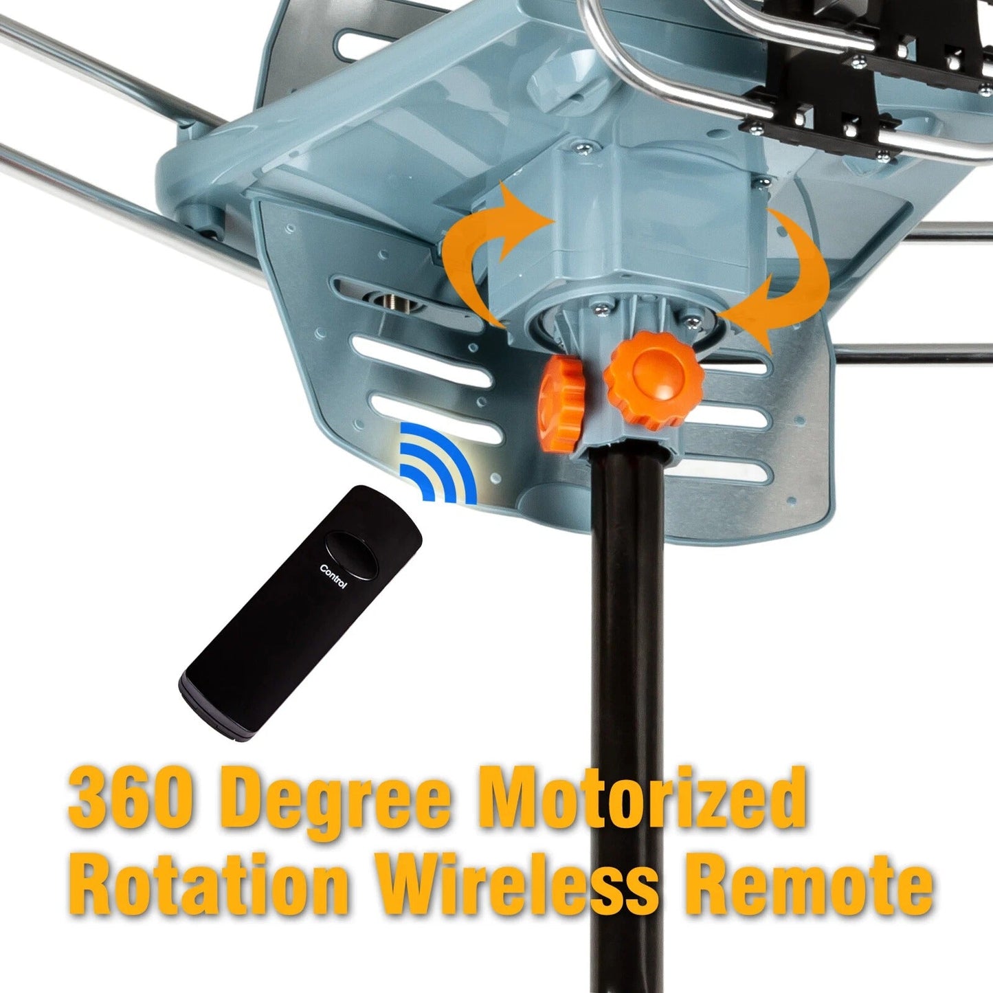 Long Range Digital HD TV Antenna with Full 360...