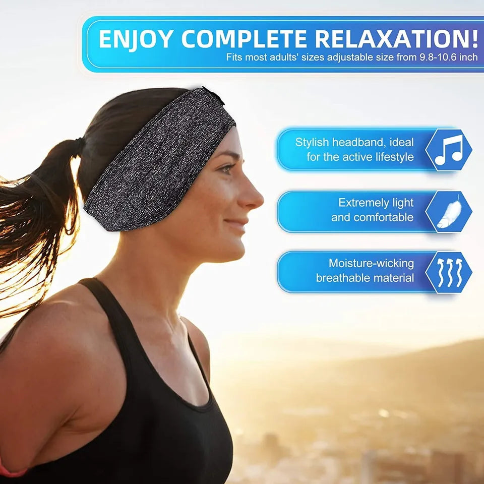2-in-1 Wireless Sleeping Headphones, Sports Headband...